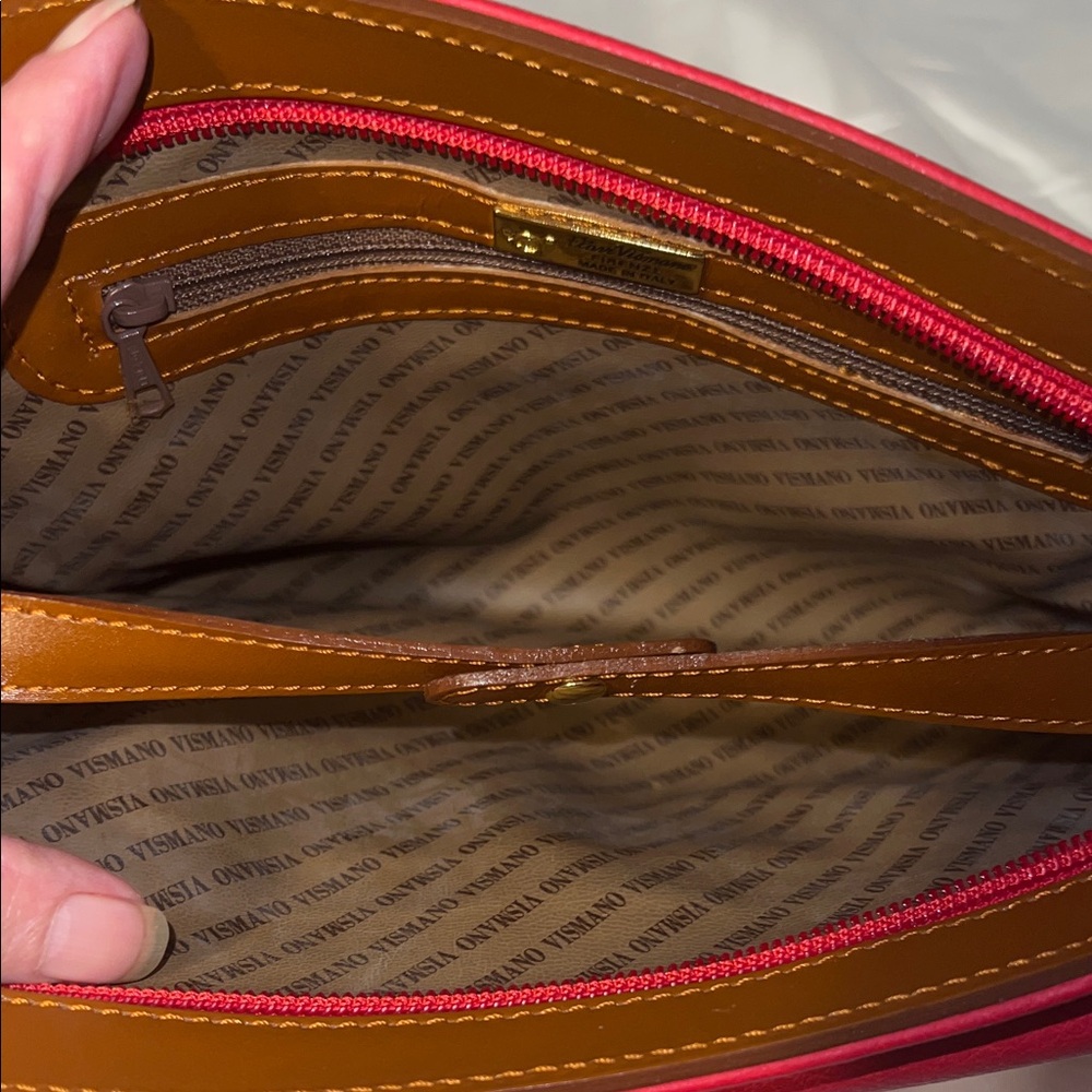 Flavi Vismano red clutch - Picture 8 of 12